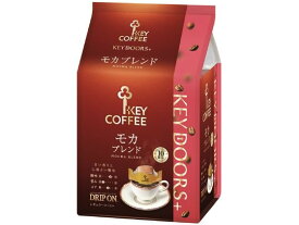 キーコーヒー KEY DOORS+ ドリップオン モカブレンド 10杯分