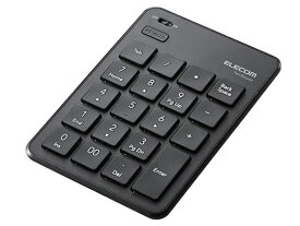 エレコム Bluetoothテンキーパッド 薄型 ブラック TK-TBP020BK テンキー キーボード PC周辺機器