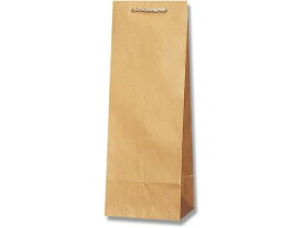 【お取り寄せ】ヘイコー 紙袋 T型チャームバッグ B-2 未晒無地 25枚 003191100 紙手提袋 丸紐 ラッピング 包装用品