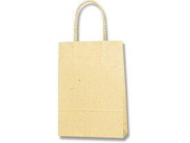 【お取り寄せ】ヘイコー 紙袋 スムースバッグ 18-07 ナチュラル 25枚 003156203 紙手提袋 丸紐 ラッピング 包装用品