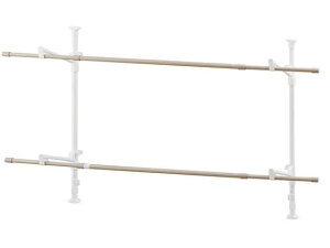 【レビュー投稿で100円OFFクーポン】送料無料【お取り寄せ】アイリスオーヤマ 木目調窓枠物干し ホワイト MW-W190N-WH 物干し 洗濯 清掃 清掃