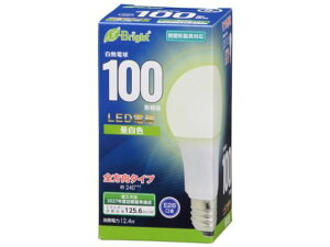 【レビュー投稿で100円OFFクーポン】【お取り寄せ】オーム電機 LED電球 100形相当 昼白色 LDA12N-G AG27 LED電球一般 E26 LED電球 直管 ライト 照明器具 家電