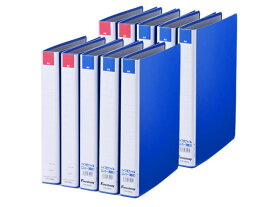 【レビュー投稿で100円OFFクーポン】送料無料 Forestway 両開きパイプ式ファイルエコノミー A4タテ 30mm 10冊 業務用 まとめ買い 大容量 箱売り 箱買い 背幅45mm A4 両開きパイプファイル パイプ式ファイル