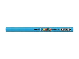 三菱鉛筆 ポンキーペンシル 単色 ミズイロ 6本 K800.8 色鉛筆 単色 教材用筆記具