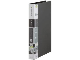 【楽天スーパーSALE限定★ポイント2倍＆2,000円クーポン】キングジム ショットドックス 名刺ホルダー差替A4 背幅35mm 黒 名刺フォルダー本体 差替式30穴タイプ 名刺フォルダー ポストカードホルダー ファイル