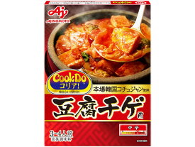 味の素 CookDo コリア! 豆腐チゲ用 3~4人前 中華料理の素 料理の素 加工食品