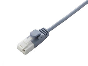 【レビュー投稿で100円OFFクーポン】【お取り寄せ】エレコム カテゴリー6 スリムLANケーブル 7m ブルー LD-GPST BU70 LANケーブルカテゴリー6 LANケーブル ケーブル 電源タップ 配線パーツ 家電