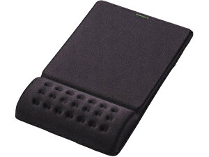 【レビュー投稿で100円OFFクーポン】エレコム COMFY(カンフィー)マウスパッド ブラック MP-095BK マウスパッド リストレスト マウス キーボード 入力機器 パソコン 家電