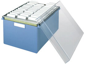 コクヨ 伝票ファイルボックス A5本体+ハンキングフォルダー 40枚セット 青 ボックスファイル PP製 ボックス型ファイル