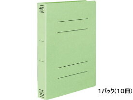 【レビュー投稿で100円OFFクーポン】コクヨ フラットファイルX(スーパーワイド) A4タテ とじ厚40mm 緑 10冊 厚綴じタイプ A4 フラットファイル 紙製 レターファイル