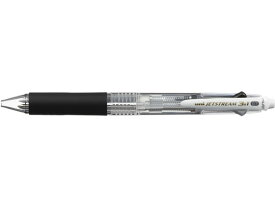三菱鉛筆 ジェットストリーム 3&1 0.7mm 透明 MSXE460007.T シャープペン付き 油性ボールペン 多色 多機能