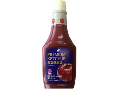 【お取り寄せ】ライフプロモート/PREMIUMケチャップ食塩無添加セミハードボトル300g
