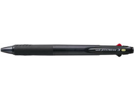 三菱鉛筆 ジェットストリーム3色0.38mm透明黒 SXE340038T.24 3色 油性ボールペン 多色 多機能