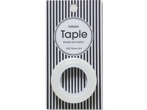 【レビュー投稿で100円OFFクーポン】寺岡製作所 テープル 透明 小巻 幅15mm×5m 4145 メンディングテープ 接着テープ 切る 貼る 留める 文具 事務