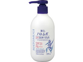 熊野油脂 麗白 ハトムギ UV ミルキージェル 250mL