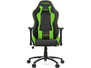 【レビュー投稿で100円OFFクーポン】送料無料【お取り寄せ】AKRacing ゲーミングチェアNitro V2 グリーン レザータイプ ゲーミングチェア オフィスチェア オフィス家具