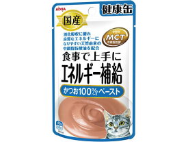 【お取り寄せ】アイシア 国産 健康缶パウチ エネルギー補給かつおペースト アイシア ウェットフード 猫 ペット キャット