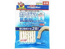 ドギーマンハヤシ ホワイデント 低脂肪 チューイングスティック ミルク味 160g おやつ おやつ 犬 ペット ドッグ