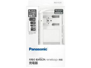 【レビュー投稿で100円OFFクーポン】パナソニック 単1~4形6P形 充電式電池専用充電器 BQ-CC25 充電池セット 充電器 充電池 電池 家電