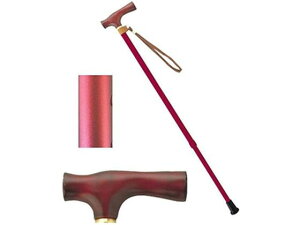 【レビュー投稿で100円OFFクーポン】送料無料【お取り寄せ】ひまわり ささえ 2段伸縮ステッキ VH2型 雨にも負けず サポーター 歩行 移動ケア 介護 介助