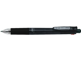 ゼブラ サラサ マルチ0.4 黒 J4SAS11-BK 多色 水性ゲルインクボールペン 多機能