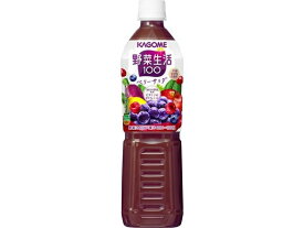 カゴメ 野菜生活100 ベリーサラダ スマート 720ml 野菜ジュース 果汁飲料 缶飲料 ボトル飲料