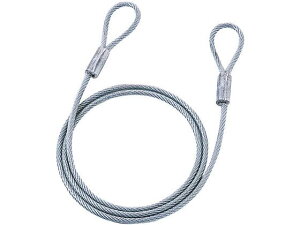 【レビュー投稿で100円OFFクーポン】【お取り寄せ】サンワサプライ eセキュリティ(ワイヤー、長さ1.5m・直径6.0mm) SLE-4WN セキュリティワイヤーロック PC パソコン 家電