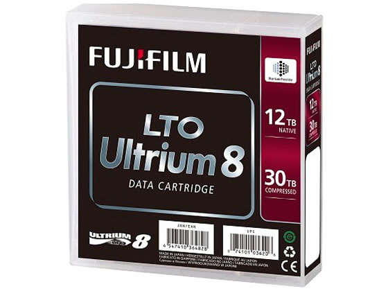 お取り寄せ 税込3000円以上で送料無料 富士フイルム LTO データカートリッジ 毎週更新 現金特価 Ultrium8 12.0TB