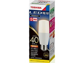 東芝 LED電球40W相当 485lm 電球色 LDT4L-G S 40W 2 40W形相当 小形電球 E17 LED電球 ランプ