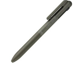 ぺんてる Calme カルム 多機能 0.5mm カーキ軸 BXAW355D シャープペン付き 油性ボールペン 多色 多機能