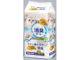 【お取り寄せ】アイリスオーヤマ システムトイレ用1週間におわない消臭シート 10枚 猫砂 シート 猫用 キャット ペット トイレ