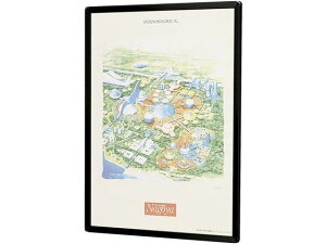 【レビュー投稿で100円OFFクーポン】【メーカー直送】馬印 ポスターパネルラクパー A1サイズ ブラック枠 641×887mm【代引不可】ポスターフレーム ポスターパネル A1 ポップ 吊り下げ POP 掲示