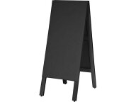 【メーカー直送】馬印 多目的A型案内板 黒いこくばん 450×900mm【代引不可】掲示ボード おしゃれ 掲示板…