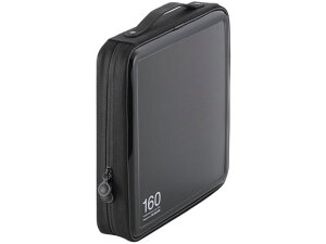 yr[e100~OFFN[|zy񂹁zGR CD DVDt@Xi[P[X 160[ ubN CCD-H160BK CD DVDt@C fBAP[X L^fBA [J[h Ɠd