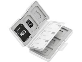 【お取り寄せ】エレコム SD microSDカードケース プラスチックタイプ CMC-SDCPP12WH マルチメディアケース メディアケース 記録メディア テープ