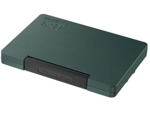 【レビュー投稿で100円OFFクーポン】【お取り寄せ】シヤチハタ 強着スタンプ台タート プラスチック用 特大形 黒 ATPN-4-K スタンプ台 黒 墨 朱肉 ネーム印