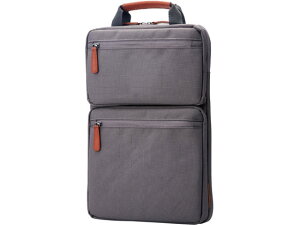 【レビュー投稿で100円OFFクーポン】【お取り寄せ】エレコム ハンドル付インナーバッグ 縦型 13.3インチ BM-IBHCV13GY スリーブ インナーバッグ PC パソコン 家電