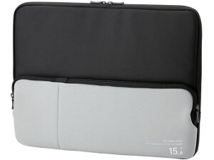 【レビュー投稿で100円OFFクーポン】【お取り寄せ】エレコム ポケット付PCインナーバッグ 15.6インチ BM-IBPT15BK スリーブ インナーバッグ PC パソコン 家電