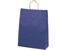 タカ印 手提げバッグ マリン 大 10枚 50-6307 紙手提袋 丸紐 ラッピング 包装用品