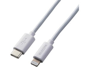 yr[e100~OFFN[|zGR USB-C to LightningP[u 1.0m zCg MPA-CL10WH USBP[u C to Lightning P[u d^bv zp[c Ɠd