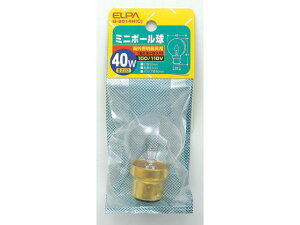 �y���r���[���e��100�~OFF�N�[�|���z�y�����񂹁z�����d�� �~�j�{�[���� 40W B22D�N���A G-8014H(C) �d�� ���M�d�� �u���� ���C�g �Ɩ���� �Ɠd