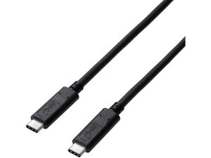 yr[e100~OFFN[|zy񂹁zGR USB3.1F؃P[u TypeC-TypeC 1m USB3-CC5P10NBK USBP[u C to P[u d^bv zp[c Ɠd