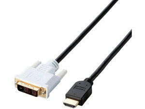 【レビュー投稿で100円OFFクーポン】【お取り寄せ】エレコム HDMI-DVI変換ケーブル CAC-HTD15BK 関連品 PC用ケーブル ケーブル 電源タップ 配線パーツ 家電