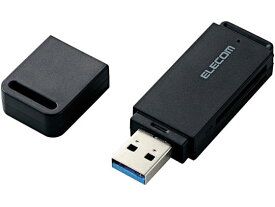 【お取り寄せ】エレコム USB3.0高速メモリカードリーダ スティックタイプ MR3-D013SBK カードリーダー ライター PC用ドライブ PC周辺機器