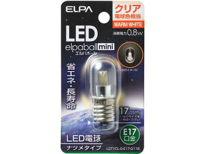 y|Cg10obN309:59zy񂹁zd LEDic E17NAdF LDT1CL-G-E17-G116 LEDdic LEDd  Cg Ɩ Ɠd