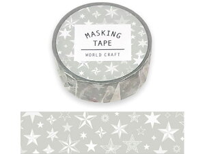 yr[e100~OFFN[|zy񂹁z[hNtg }XLOe[v stars gry 15mm×7m 4 fR[Vp}XLOe[v 15mm fR[VObY