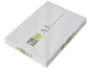 【レビュー投稿で100円OFFクーポン】APPJ カラーコピー用紙 グリーン A3 500枚 CPG002 A3サイズ グリーン系 緑 カラーコピー用紙