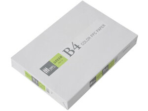 【レビュー投稿で100円OFFクーポン】APPJ カラーコピー用紙 グリーン B4 500枚 CPG003 B4サイズ グリーン系 緑 カラーコピー用紙