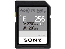 【お取り寄せ】ソニー UHS-II SDメモリーカード 256GB SF-E256 SDカード SDHCカード 記録メディア テープ