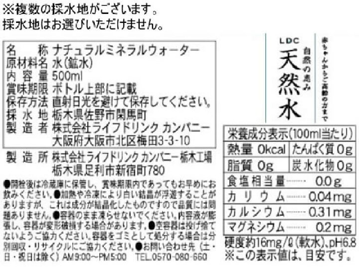 楽天市場 自然の恵み 天然水 500ml 24本 ココデカウ 楽天市場 自然の恵み 天然水 500ml 24本 ココデカウ